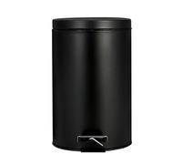 Stainless Trash Can With Soft Close Lid Waste Bin For Toilet And Live Space Rubbish Bin Odor Seal Trash Container