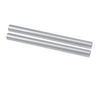 Stainless tubing, 2pcs 6063 Aluminum Round Tubes, 500mm Length 25mm Dia Seamless Straight Tubing DIY(OD 25x3.5mm Wall)