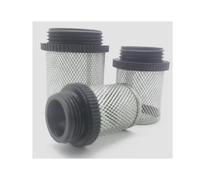 Stainless Water Hose Filter,Mesh Screen, Steel, 20-63mm Male Thread, Rustproof 304 SS & Nylon for Pump, Irrigation, Aquarium, Hydroponics, 1 PC(20mm)