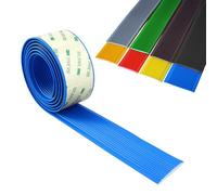 Stair Anti-Slip Nosing, Self Adhesive Stair Edge Protector Multiple Sizes Multicolor Non-Slip Peel and Stick 10m(Blu,6cm/2.4in)