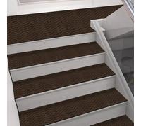 Stair Carpet Carpet Stair Treads Non-Slip for Wooden Steps Indoor Stair Runner Stair Rugs for Dogs, Kids & Elders,1x,E