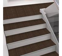 Stair Carpet Carpet Stair Treads Non-Slip for Wooden Steps Indoor Stair Runner Stair Rugs for Dogs, Kids & Elders,1x,E