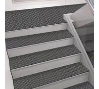 Stair Carpet Carpet Stair Treads Non-Slip for Wooden Steps Indoor Stair Runner Stair Rugs for Dogs, Kids & Elders,3x,E