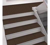 Stair Carpet Carpet Stair Treads Non-Slip for Wooden Steps Indoor Stair Runner Stair Rugs for Dogs, Kids & Elders,1x,E