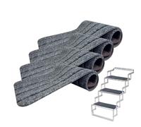 Stair Carpet for Motorhomes - 4 Piece Non Slip Stair Steps, Waterproof Stair Step Covers, Dirt Catch Entrance Mats | Vehicle Truck Bridge Outdoor Travel Home Cor