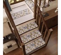Stair Carpet Non Slip Stair Treads for Wooden Steps Indoor Edging Stair Rugs Carpet Runner Safety Runners,3x,B