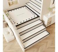 Stair Carpet Non Slip Stair-Treads Rubber Backing Stair-Runners for Wooden Steps Carpet Stair Treads for Kids Dogs & Elders,1x,C