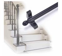 Stair Carpet Pressure Rod Set - 12 Pcs for Secure Carpet Installation, 48in Fixed Bar, Ideal for Home Décor and Safety