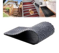 Stair Carpet Treads With Non-Slip Backing, Stair Runner Indoor Entryway, Soft Durable Polyester, Steps Pad Protection Mat For Elders Pets, Removes Mud From Shoe Soles, Cutting(Light grays,28 x 240cm)