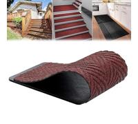 Stair Carpet Treads With Non-Slip Backing, Stair Runner Indoor Entryway, Soft Durable Polyester, Steps Pad Protection Mat For Elders Pets, Removes Mud From Shoe Soles, Cutting(Coffee,28 x 300cm)