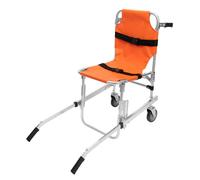 Stair Chair Medical Emergency Evacuation Lifting Climbing Wheelchair 2 Wheel,Foldable Handles,350 lbs Load Capacity,Ambulance Firefighter Use for Elderly, Disabled