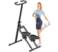 Stair Climber for Home, Stair Climber, Foldable, Large Pedal, Vertical Climbing Machine for Full Body Training, Stepper for Home Training with 110 kg Load Capacity