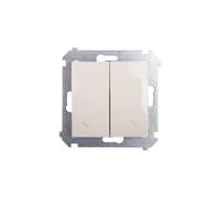 Stair Connector Double Backlit Simon 54 DW6/2L.01/41