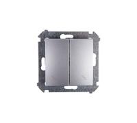 Stair Connector Double Backlit Simon 54 DW6/2L.01/43