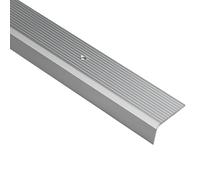 Stair edge profile Stair angle L-shape angle rail Aluminum stair edge silver