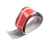 Stair Edge Protector, Anti-Slip PVC Stair Nosing Trim with Self-Adhesive Backing for Indoor Outdoor Steps, Brown, 1m x 6cm