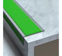 Stair Edge Trim Protector, Flexible PVC Rubber Treads Edge Trim,Self-Adhesive Vinyl Edging Strip For Steps,Tread Cover, Non-Slip Nose Molding For Indoor & Outdoor Safety