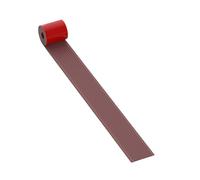 Stair Edge Trim Self Adhesive Thickened PVC Material, Striped Serrated Shape Waterproof and Non Slip 10m Long, Suitable for Home Outdoor and Commercial Environments(Brown,8cm)