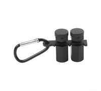 Stair Gauge Aluminium Clamp for Framing Square Rafter Cutting Guide Metal Carpenter Tool(Black)