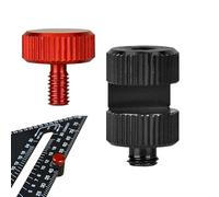 Stair Gauges for Circular Saw | Anti-Slip Framing Square Attachment Jigs,Aluminum Alloy Stair Stringer Layout Tool, Rafter Gauge Clamps for Woodworker