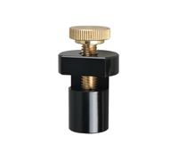 Stair Gauges for Framing Square - Aluminum Alloy Rafter Layout Attachment Jig with Gold Oxide Thumbscrew, 19mm x 20mm, Black & Red Clamp for Carpen(RED-19MM)