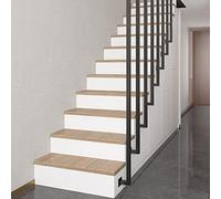 Stair Grab Bar Metal Transitional Handrail Wrought Iron Balustrade Posts Safety Grab Rails | Stair Railing Banister Handrail Fence Pole Garden Fencing Staircase Hand Rails ( Size : 95cm(37.4inch) )