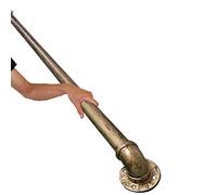 Stair Handrail 1ft20ft NonSlip for Safety Support Antique Gold Bronze Bathroom Shower Grab Bar Handicap Elderly Assist Steps Handle