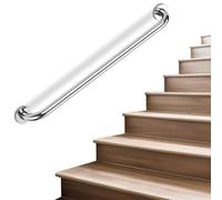 Stair Handrail for Indoor & Outdoor, Non-Slip Stainless Steel Bannister with Installation Kit, Heavy Duty Safety Wall Mounted Banister Handrails for Elderly, Kids, Disabled(4ft/120cm)