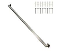 Stair Handrail Kit｜Heavy Duty Wall Mounted Railing Stainless Steel Pipe Hand Rails｜Silver Staircase Banister Indoor Outdoor Grab Bar 80cm/100cm/1.5m/2m/3m/4m(10ft/300cm)