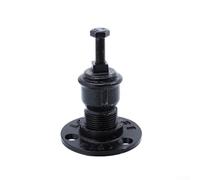 Stair Handrail Mounting Bracket Made of Iron for Wall Fixation Supporting Railings Within 2cm to 5cm Thickness and 6cm Wall Projection Range