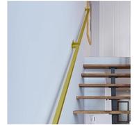 Stair Handrail, Wall-Mounted Railing for Indoor/Outdoor Steps, Easy Installation for Veranda and Porch, 80cm Length, Black Loft Handrail for Safety and Style