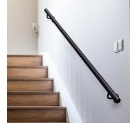 Stair il - 80cm to 3m, Indoor/Outdoor Support Bar for Home, Bathroom, Hallway, Stairs - Durable Safety Grab Rail, Easy Install, 250cm Length Options
