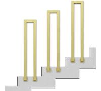 Stair il Kit - U-Shaped Wrought Iron il, Non-Slip Safety Support Bar for Indoor & Outdoor Use, Perfect for Porches, Lofts (17.7 inch/45 cm)