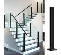 Stair il with Accessories 1m-6m Adjustable Safe Railing for Elderly Kids Did Pregnant Women - Easy Install Non-Slip Stair Guard