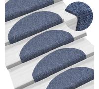 Self-adhesive Stair Mats Decoration Stair Protector Anti-slip Stair Rug vidaXL