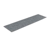 Stair Mat | Set of 15 Light grey vidaXL