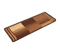 vidaXL Stair Mats Self-adhesive 10 pcs 65x21x4 cm Beige