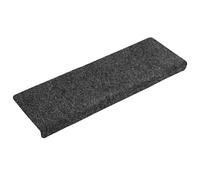 (anthracite, 30 pcs) vidaXL Stair Mats Carpet Stair Treads Decor Stair Step Protector Needle Punch