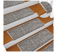 Carpet Stair Treads Decorative Stair Step Protector Rug Stair Mats vidaXL