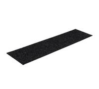 vidaXL 15x Self-adhesive Stair Mats Rectangular Black Home Stair Protector