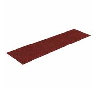 Stair Mats Self-adhesive 15 pcs 76x20 cm Bordeaux Red Rectangular vidaXL