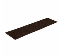 Stair Mats Self-adhesive 15 pcs 76x20 cm Brown Rectangular vidaXL