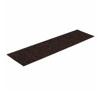 Stair Mats Self-adhesive 15 pcs 76x20 cm Dark Brown Rectangular vidaXL