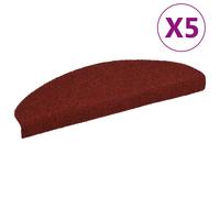 Stair Mats Self-Adhesive 5 Pcs Half Round Large
