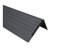 Stair Non Anti Slip Nosing Rubber Angle Step Edge Pvc Rf 90Cm Dark Gray