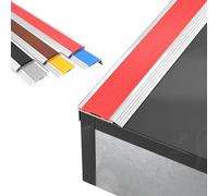 Stair Nosing Edge Trim,3Pcs 90cm Stair Anti Slip Nosing, Corner Guard Edge Protector(Red)(Red)