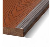 Stair Nosing Profile Edging,Stair Nose Molding Metal L Shape, Staircase Step Edge Trim Nosing/Treads Edging Strips for Vinyl Flooring Tile to Wooden Board Transitions, 36 44 56 64 In Protec