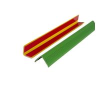 Stair Nosing,Rubber Strips self Adhesive, 3-15Meters Self Adhesive Non-Slip Staircase Step,L Shape Stair Edging Stair Steps Edges Trim for Outdoor Indoor Stair(Emerald Green,10meters/3937)