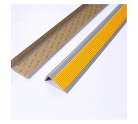 Stair Nosing,Rubber Strips self Adhesive, 3/5/10meters Non-Slip Stair Edge Trim Safety Stair Edging,Non-Slip,Outdoor Indoor Staircases(Yellow1,1m/3.2ft)