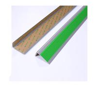 Stair Nosing,Rubber Strips self Adhesive, 3/5/10meters Non-Slip Stair Edge Trim Safety Stair Edging,Non-Slip,Outdoor Indoor Staircases(Green2,3m/9.8ft)